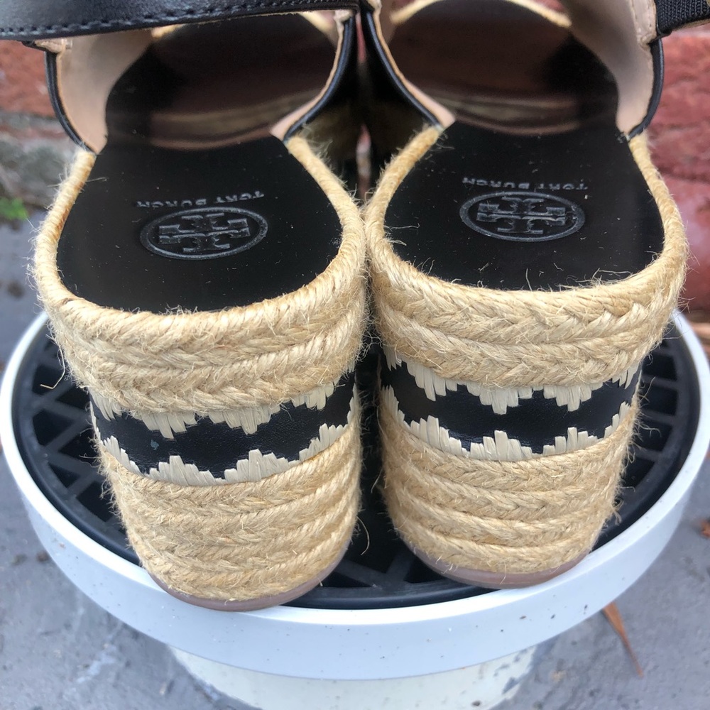 Tory Burch wedges summer sandals - Picture 6 of 11